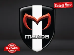 Mazda Vinilos Ventana Auto Deporte Premium Personalizado
